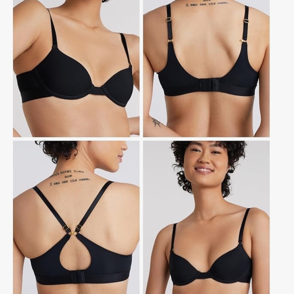 Black T-Shirt Bra